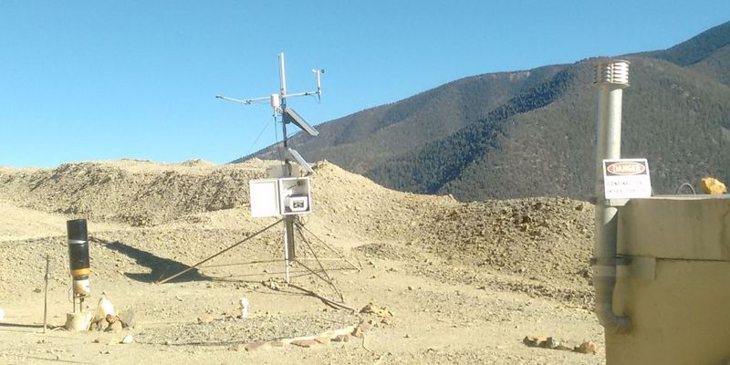 New Mexico: Meteorological Monitoring at a Mine