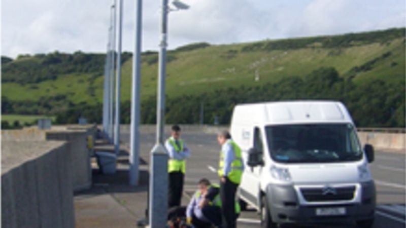 English Channel Tunnel: Road Weather and Ice-Warning System