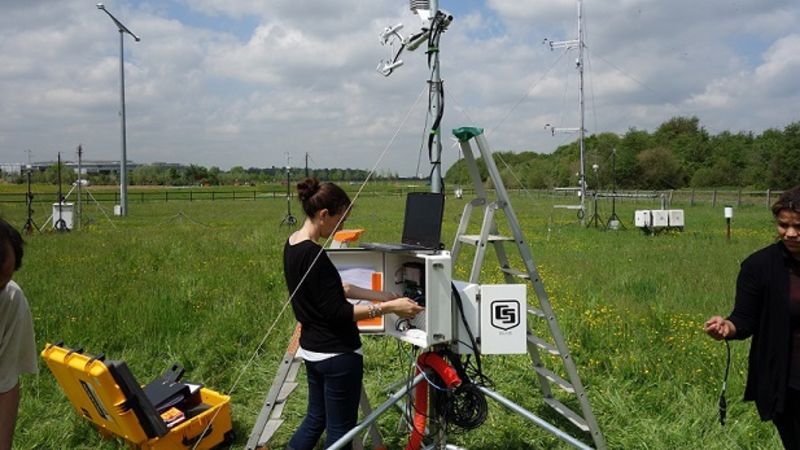 France: Evapotranspiration Flux Measurements