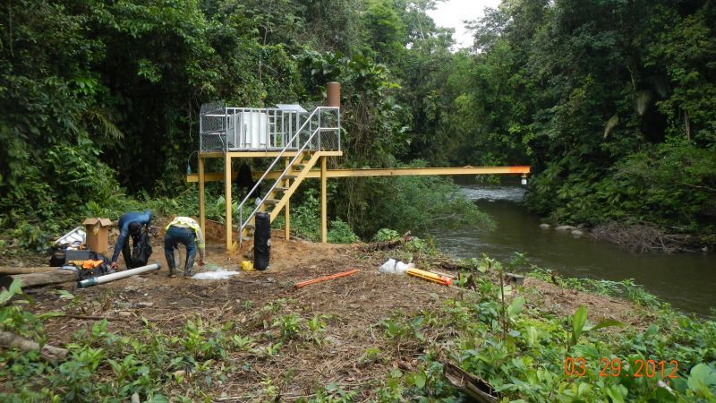 Panama: Turbidity in Mine Runoff