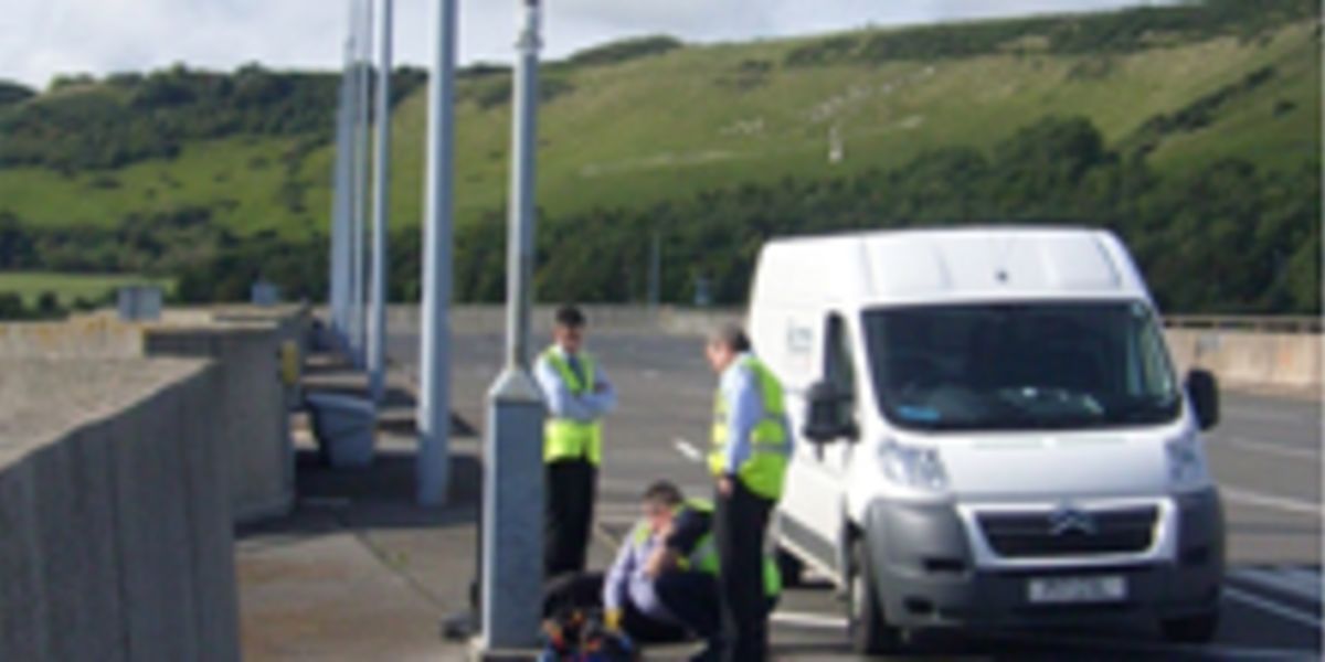 English Channel Tunnel: Road Weather and Ice-Warning System