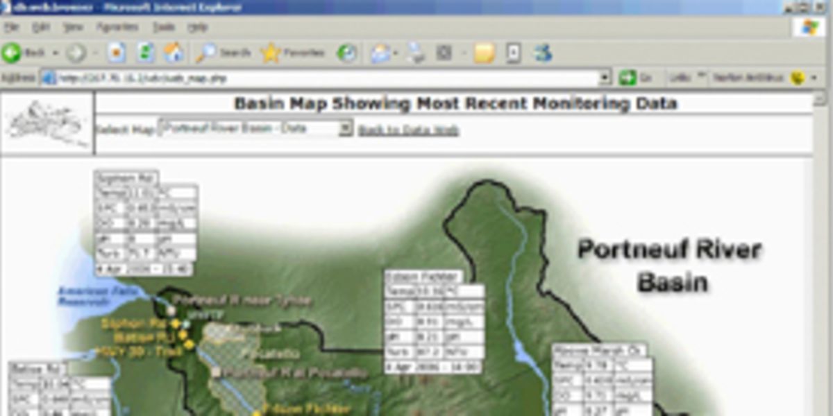 Idaho: Identifying Water-Quality Factors